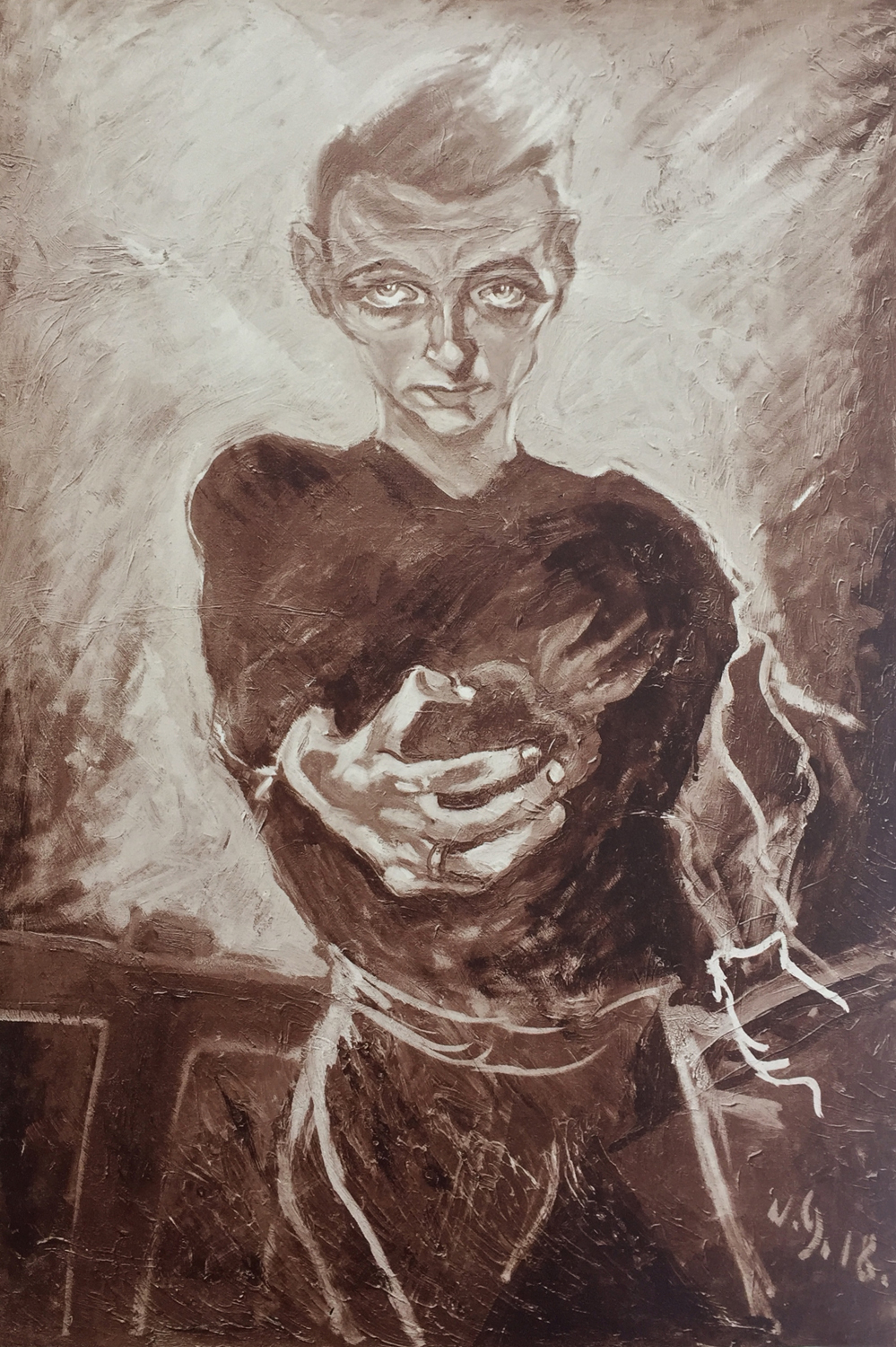 Mann mit Herz (Selbst) (Man with Heart (Self)), 1918