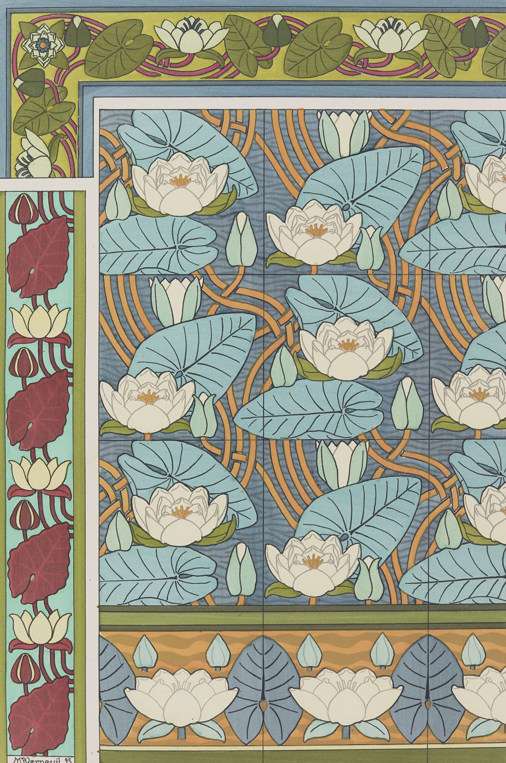 Water Lily - The Plant and its Ornamental Applications, 1896