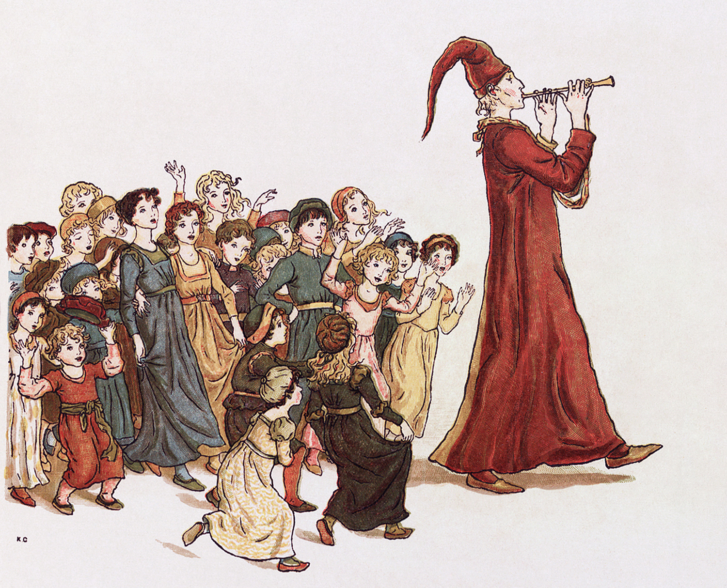 The Pied Piper of Hamelin (No. 1), 1888