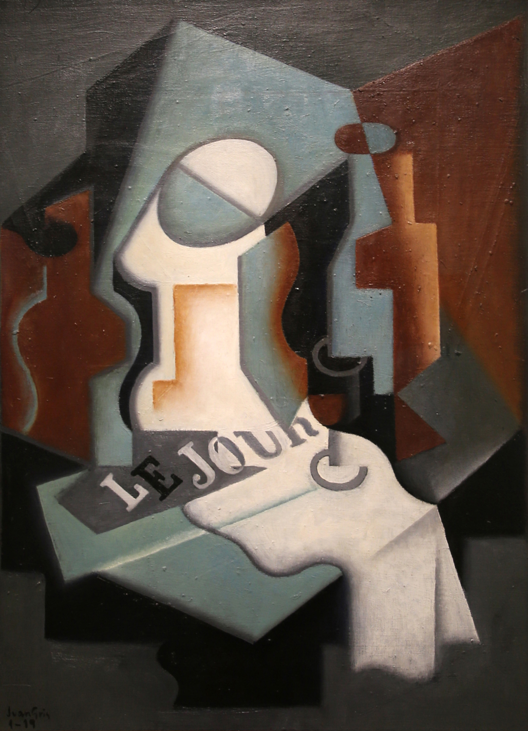 Bottle and Fruit Bowl, 1919