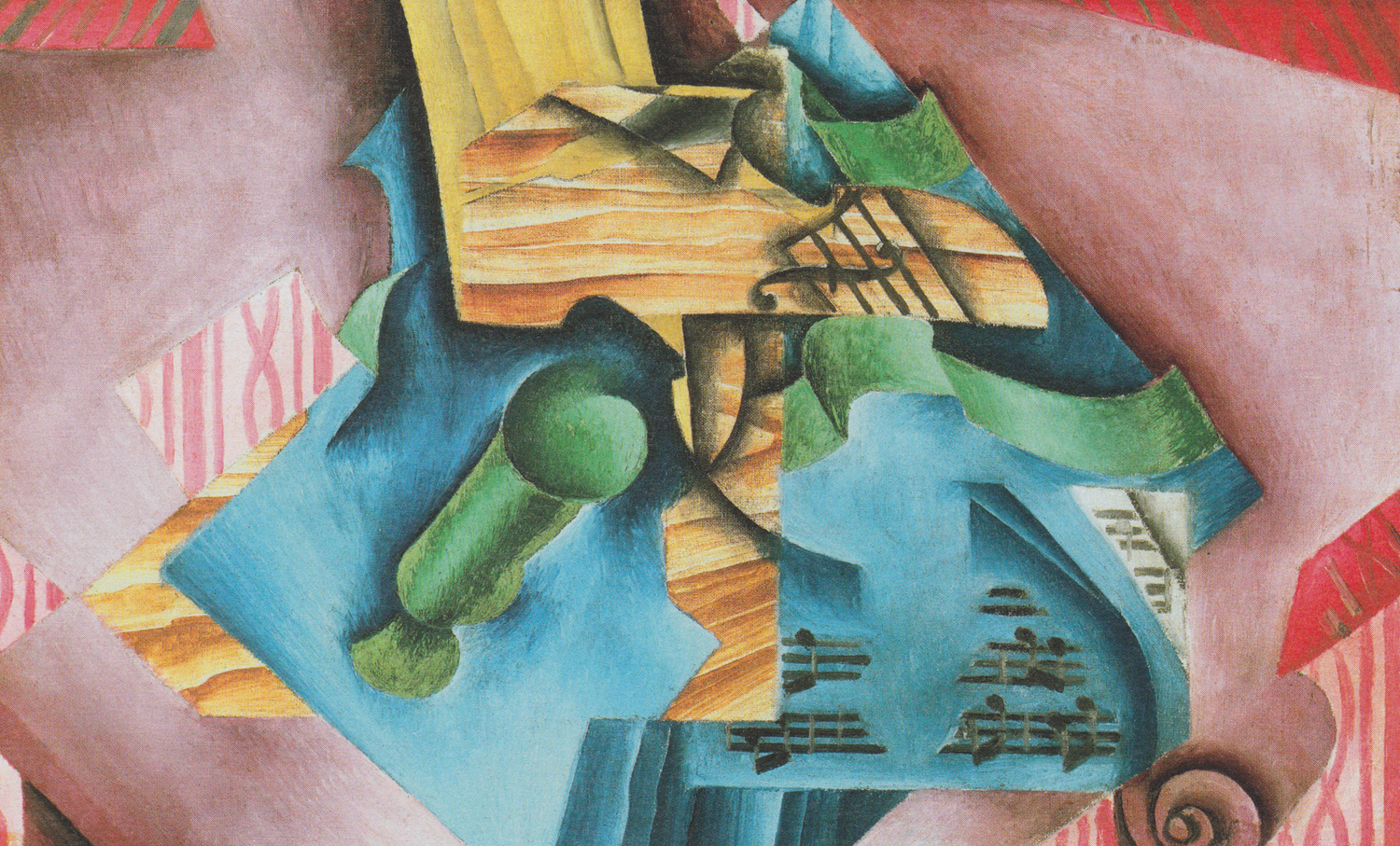 Violin and a Glass, 1913