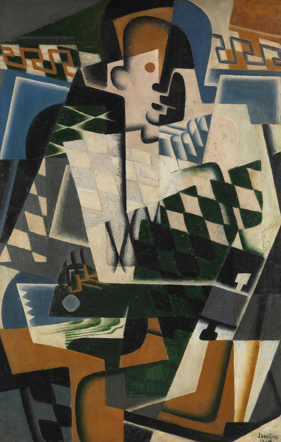Harlequin with a Guitar, 1917