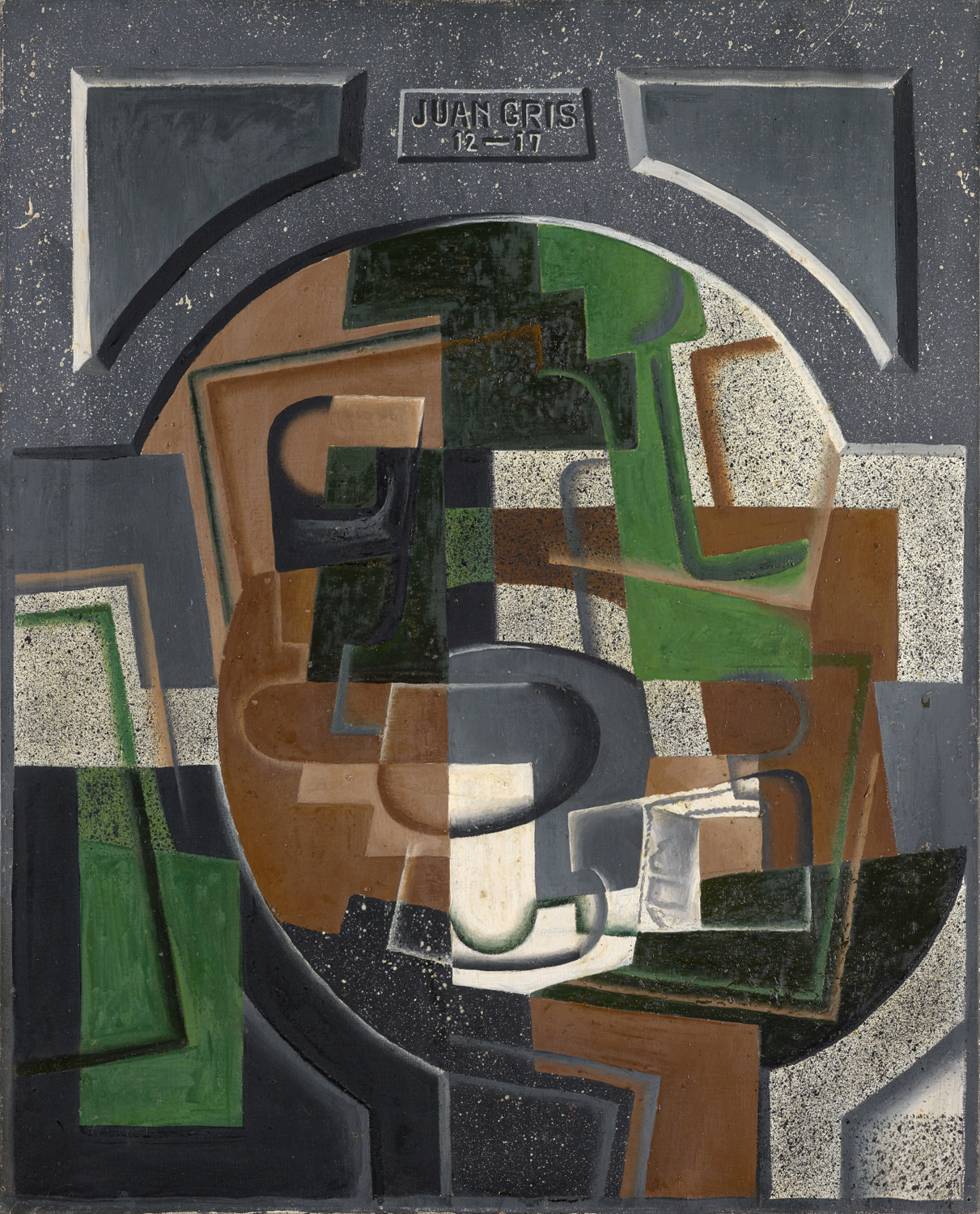 Still Life with a Plaque, 1917