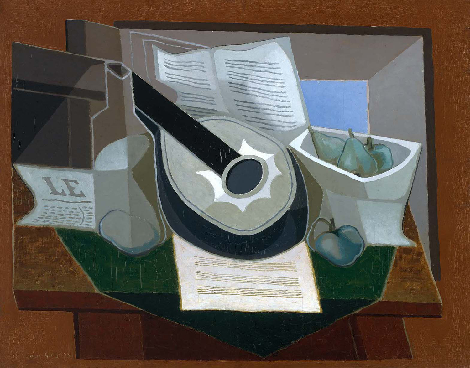 Mandolin and Fruit Dish, 1925