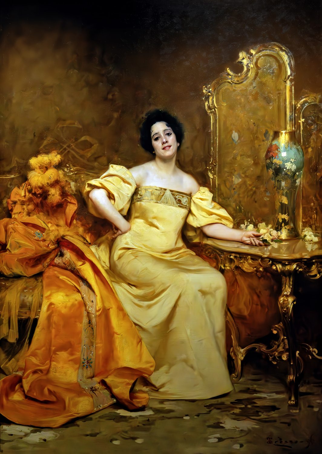 Portrait of the actress Virginia Reider, 1896