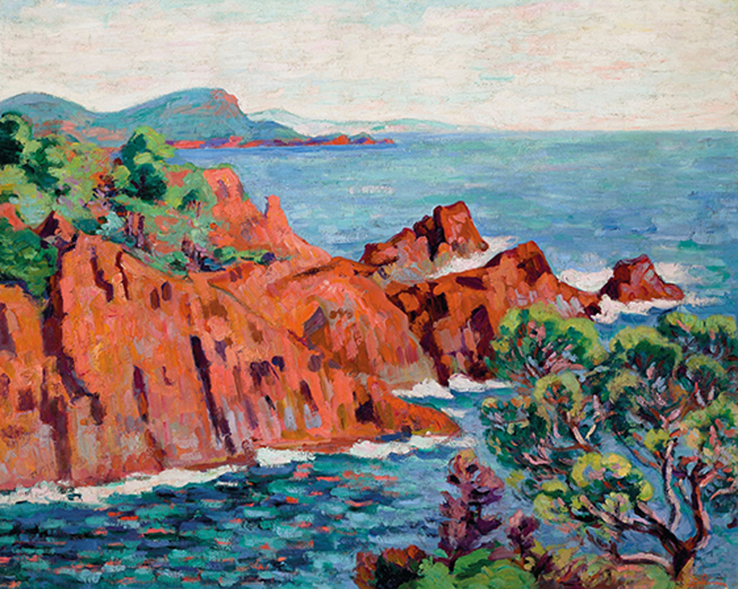 Red Rocks at Agay, c. 1912