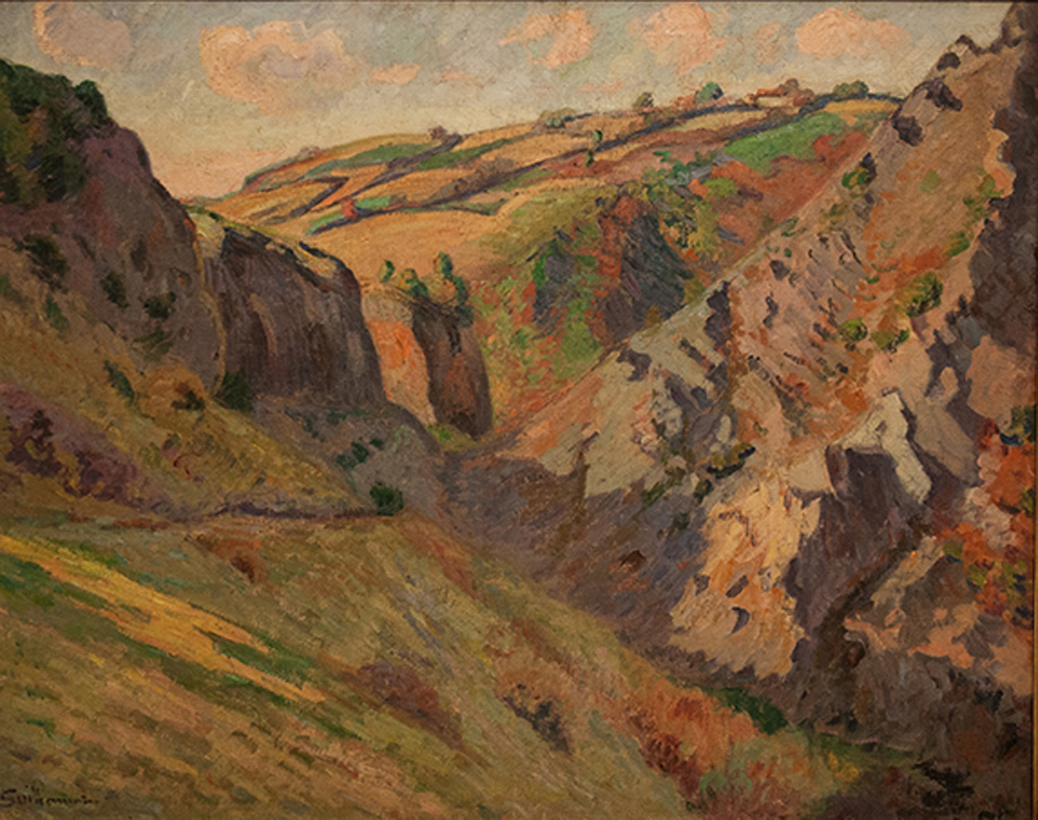The Caves at Prunel near Pontgibaud, 20th century