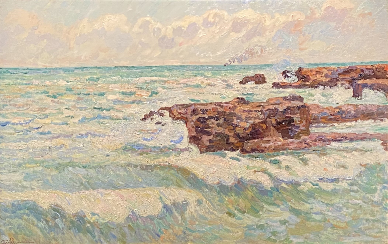 The Sea at Saint-Palais, 1892