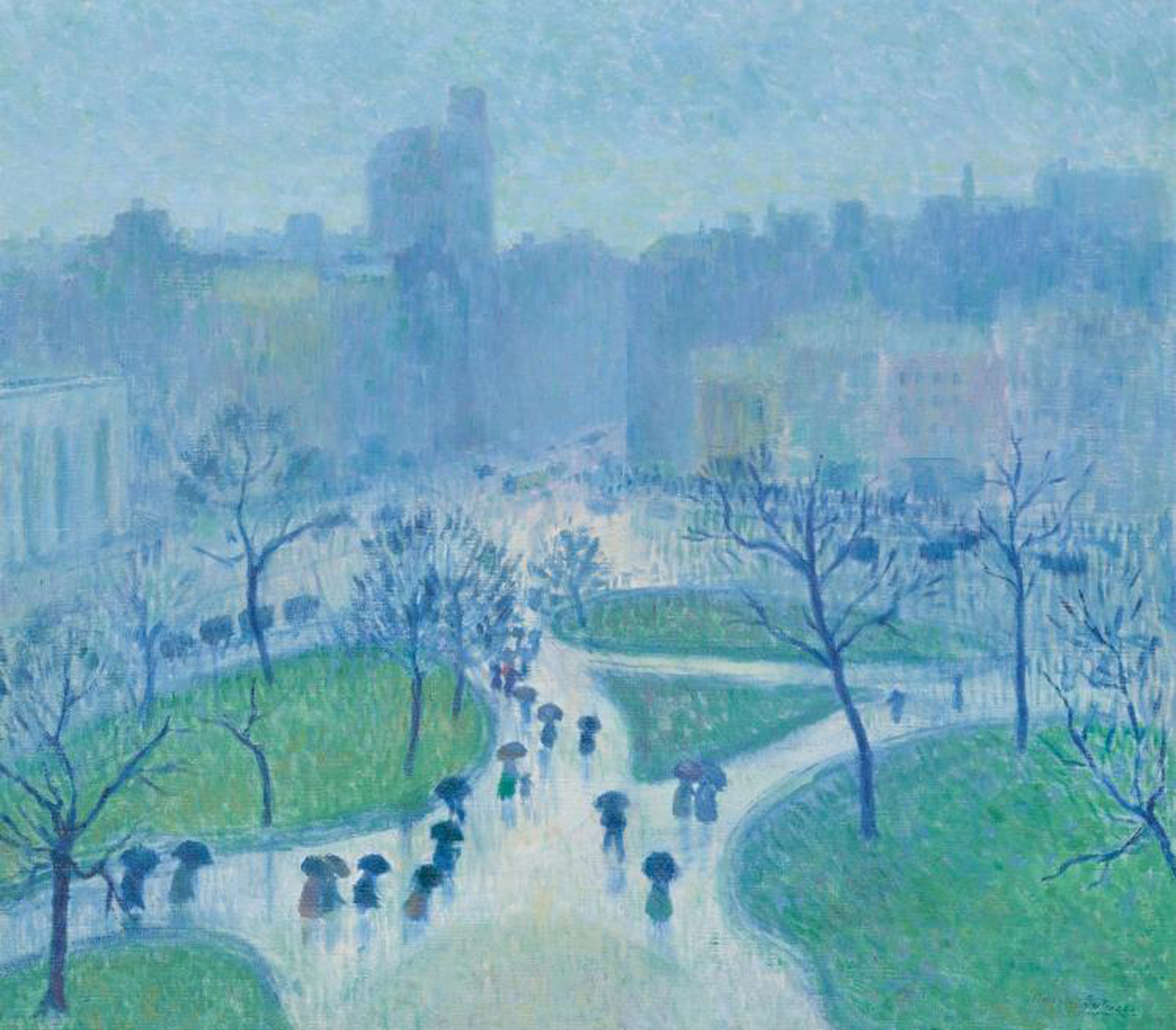 Rainy Day, Union Square