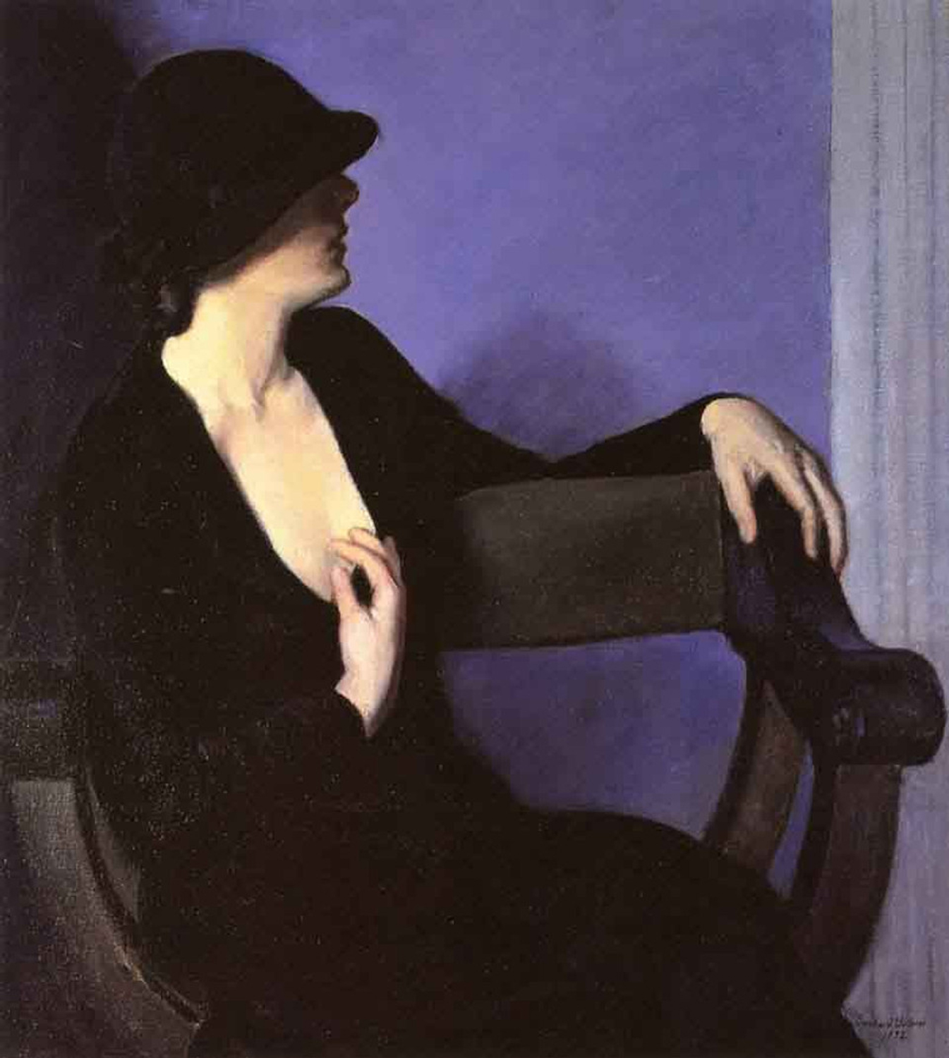 Study of a Woman in Black, 1932