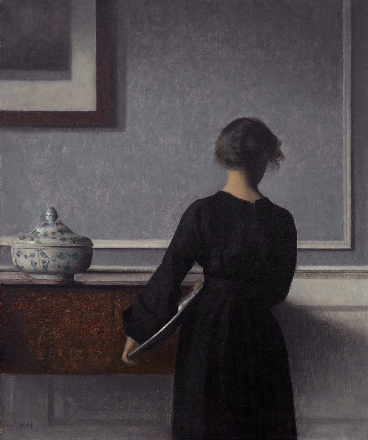 Interior with Young Woman from Behind, 1904