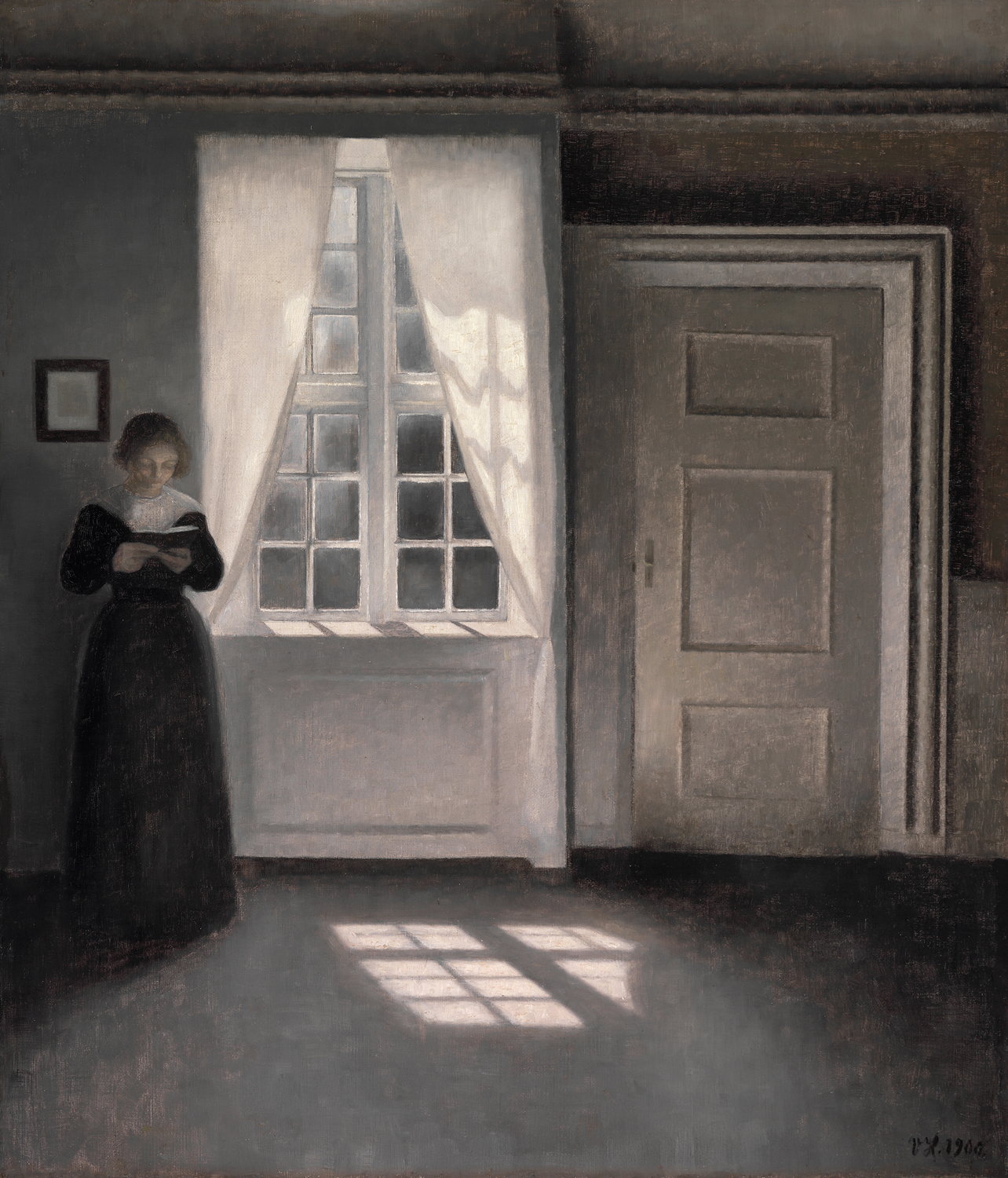 Interior from Strandgade 30, 1900