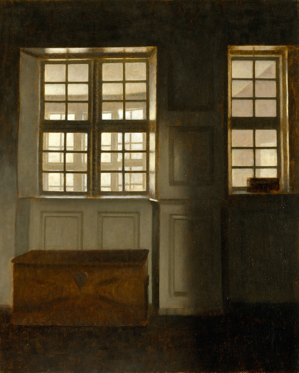 Interior with a View of an Exterior Gallery, 1903