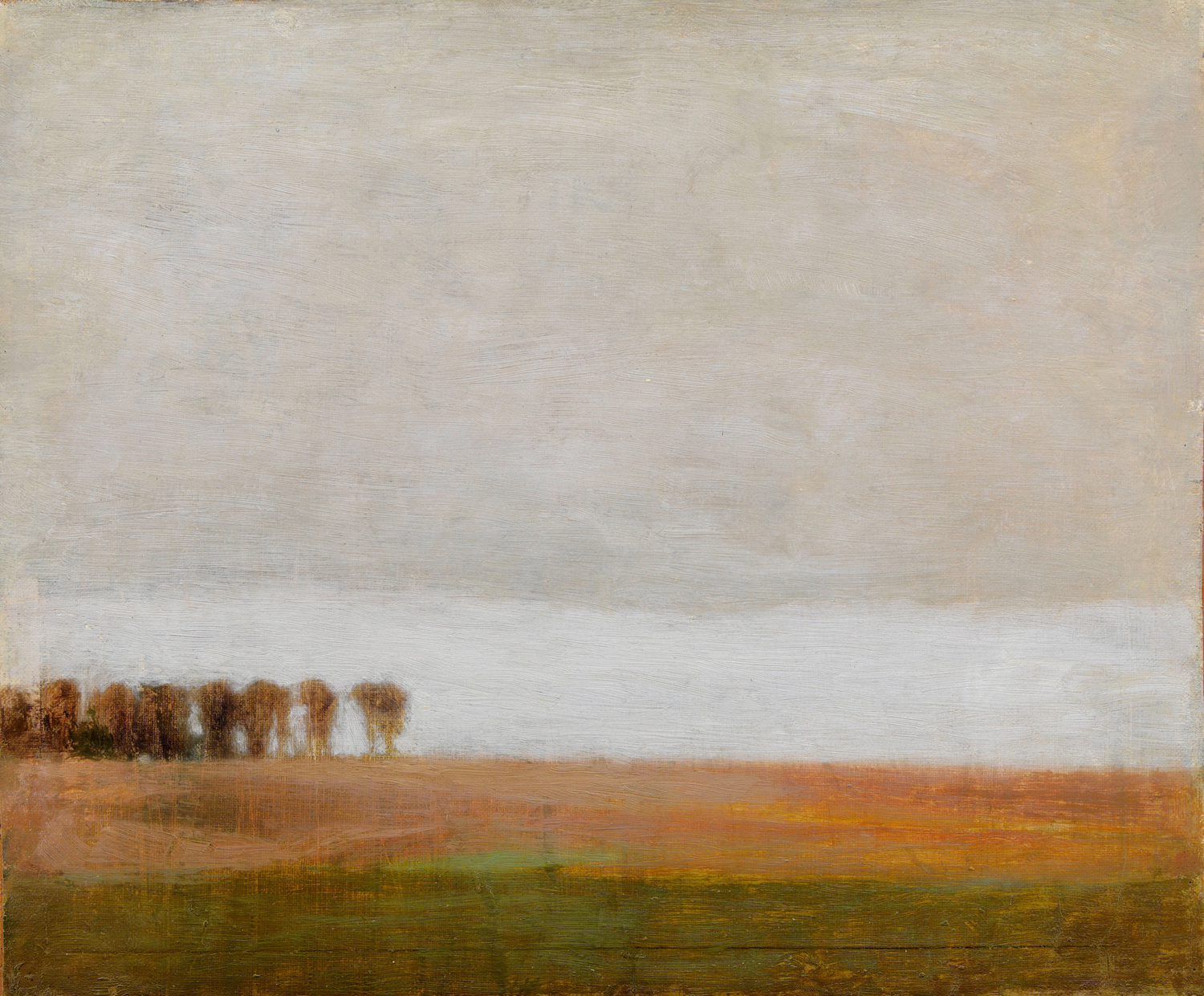 View of Jaegersborg Alle, North of Copenhagen, 1892