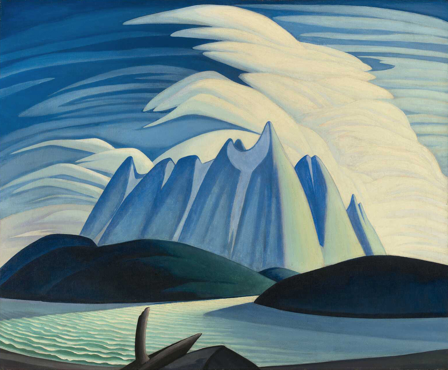 Lake and Mountains, 1928