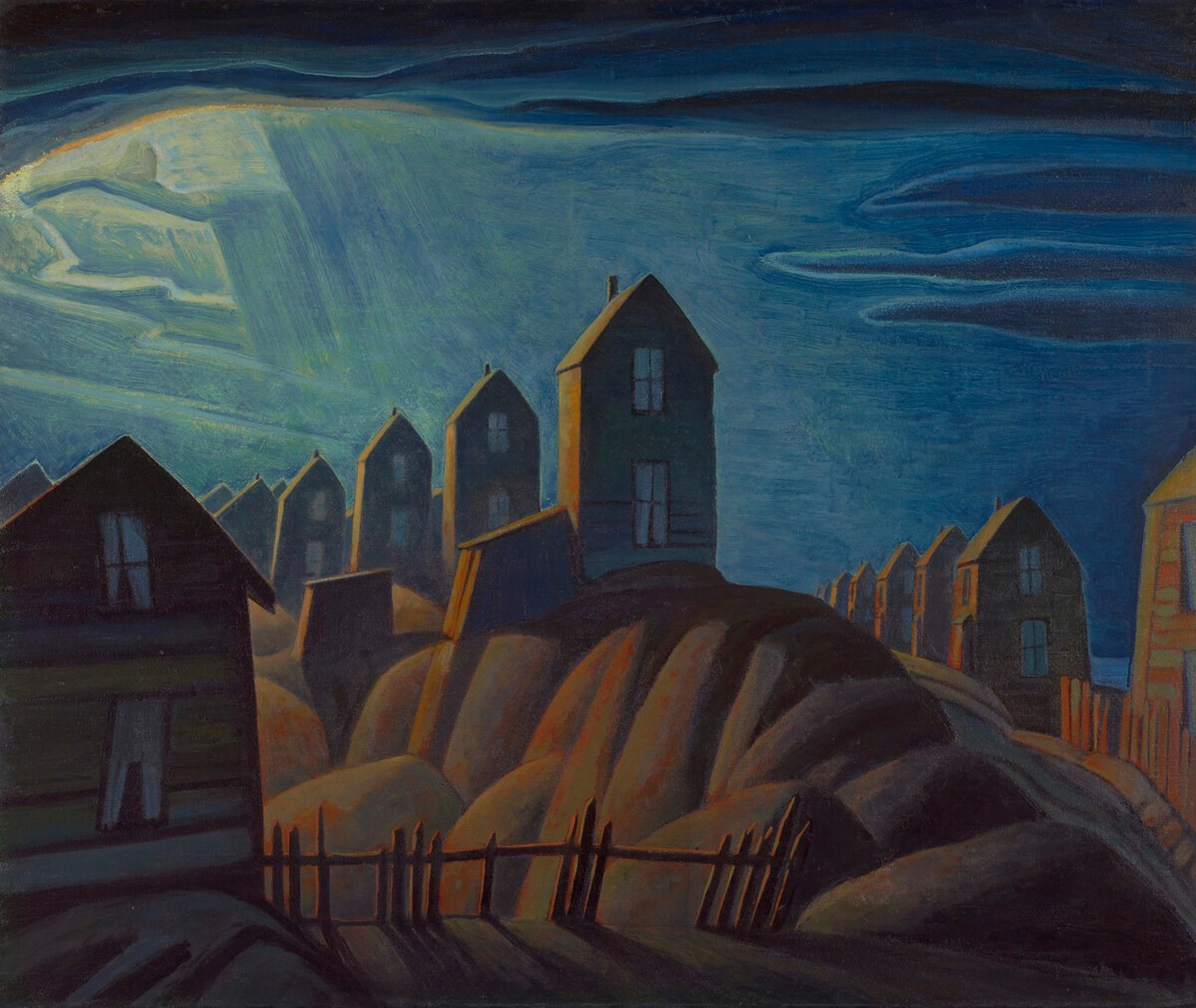 Miners' Houses, Glace Bay, 1925