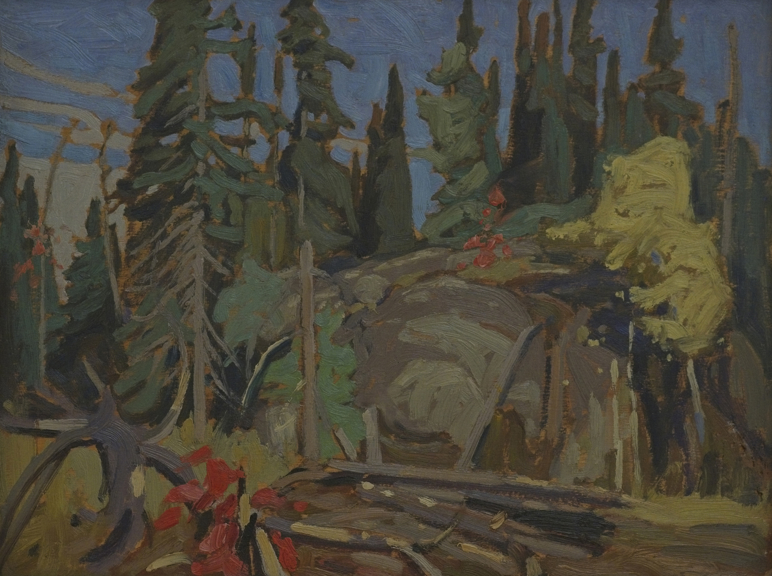 Algoma Sketch, Autumn, c. 1920