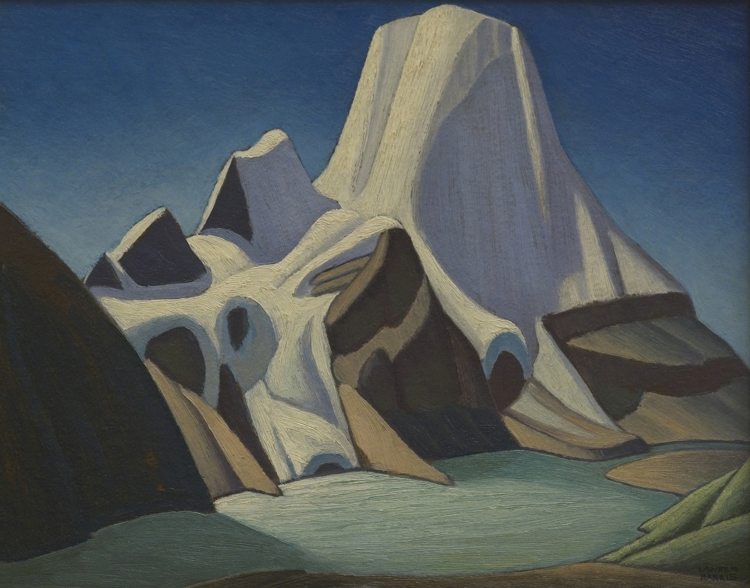 Mount Robson from the North East, 1929
