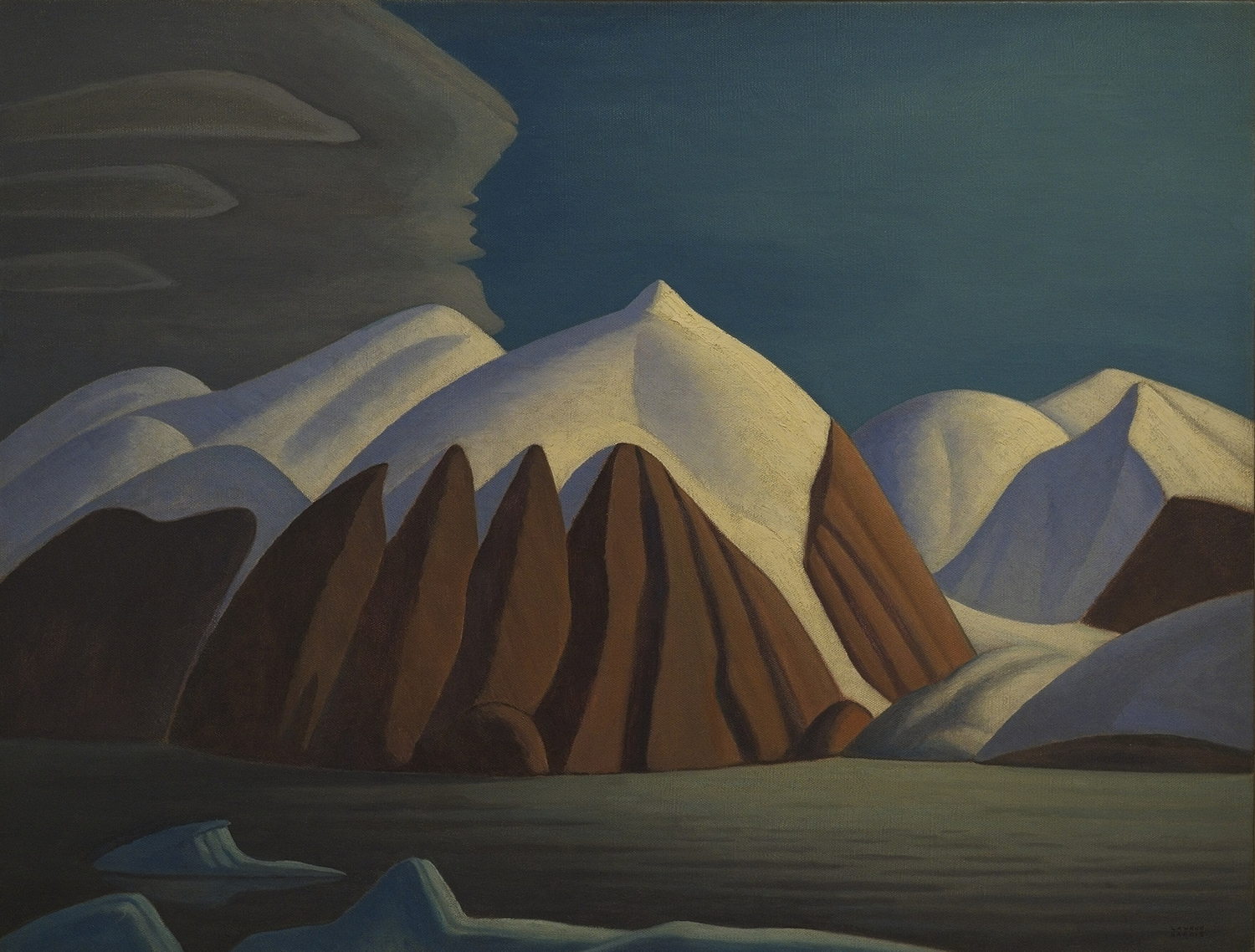 Arctic Peaks, North Shore, Baffin Island, 1930