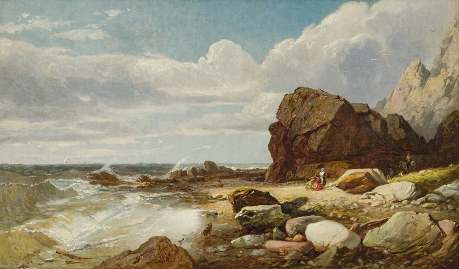 Picnic Along the Shore, 1856