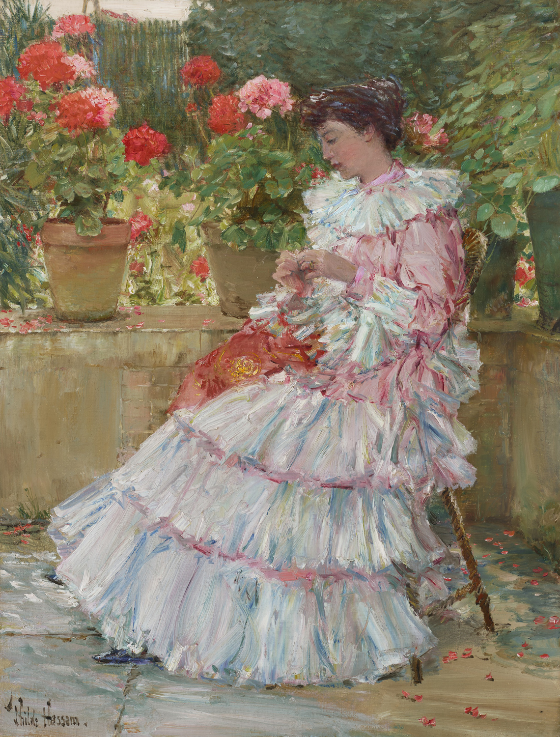 Geraniums, c. 1888-89