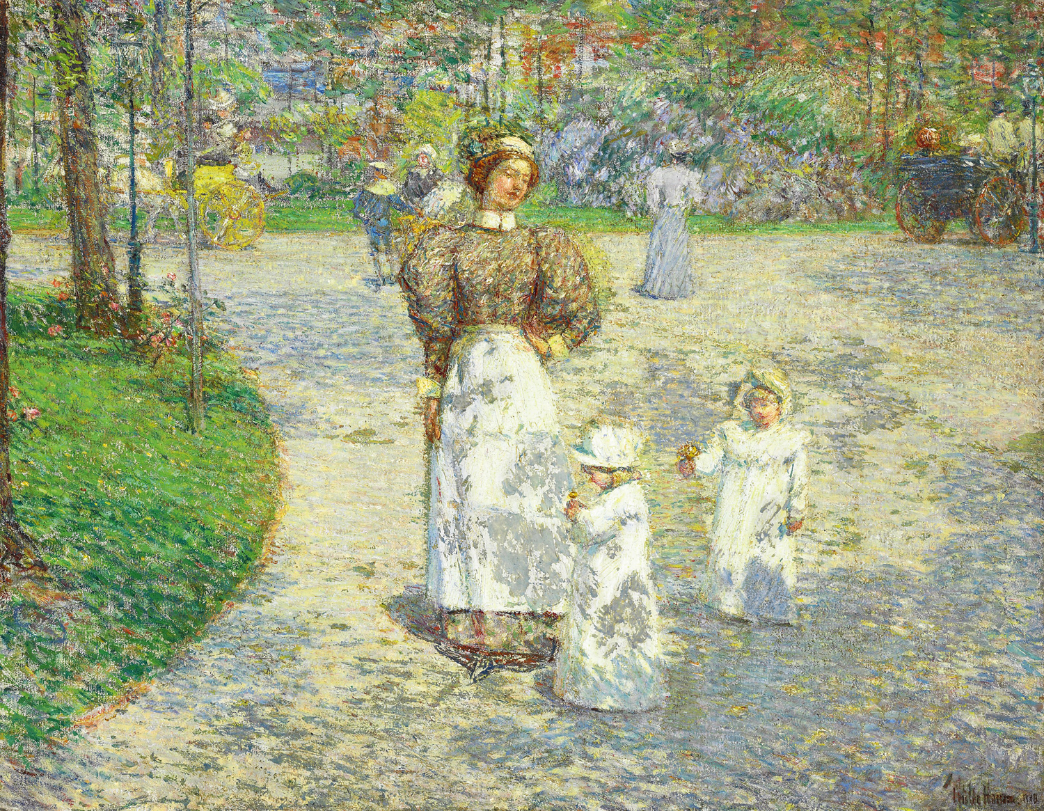 Spring in Central Park, 1908