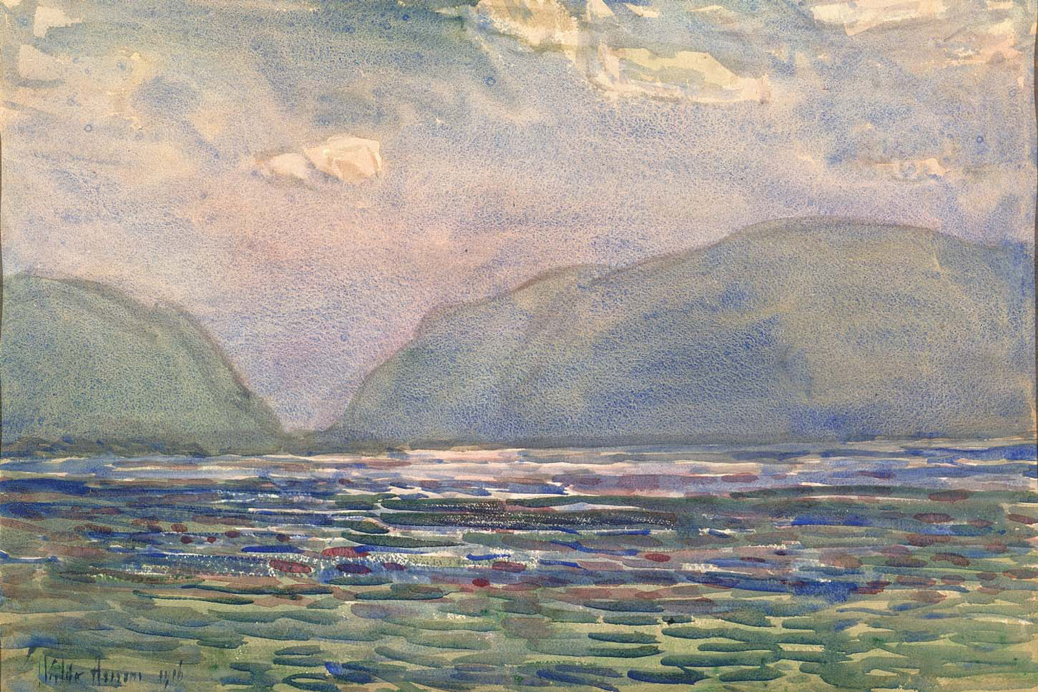 Noon Above Newburgh, 1916