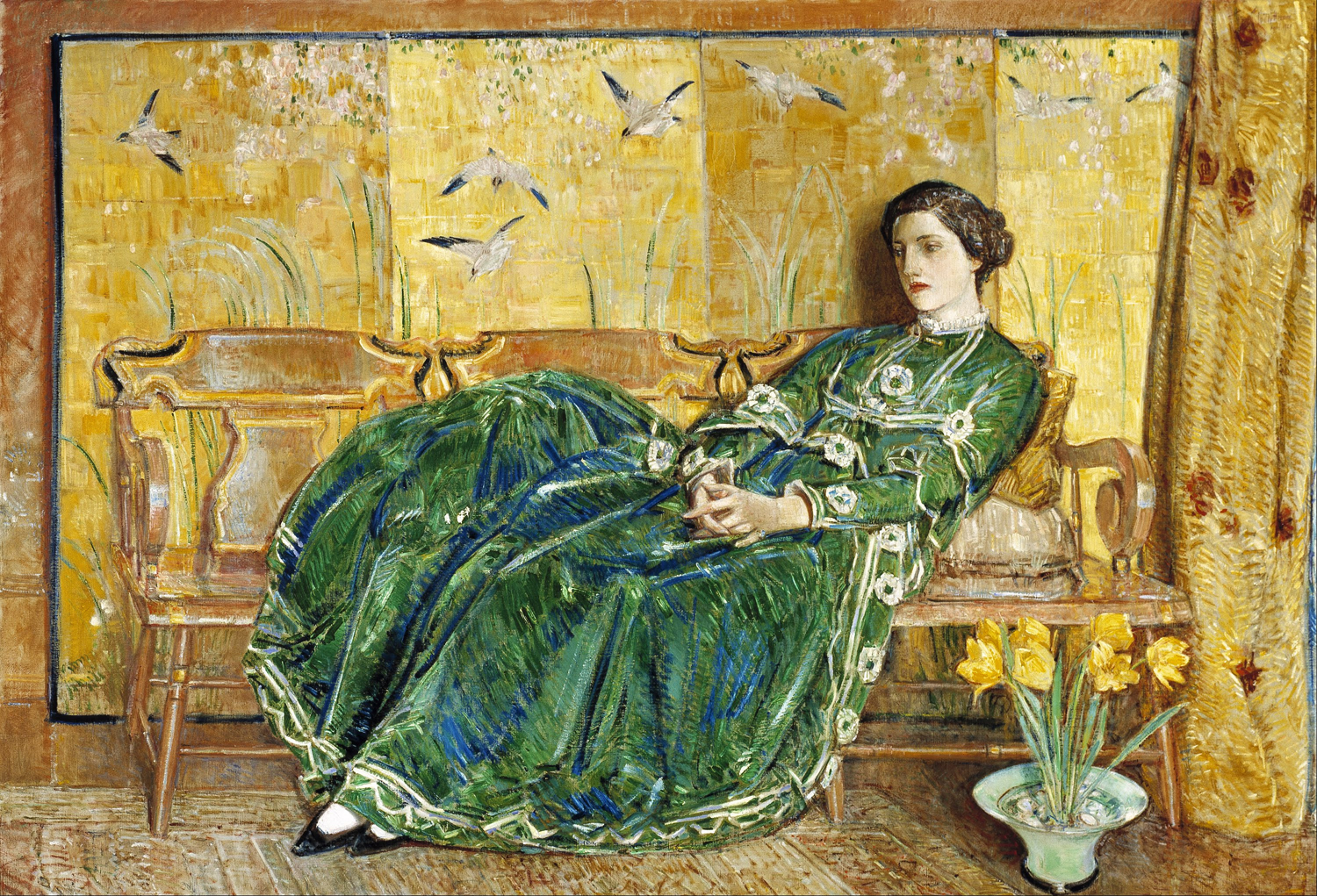 April (The Green Gown), 1920
