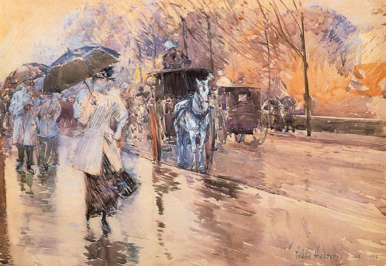 Rainy Day, 1893
