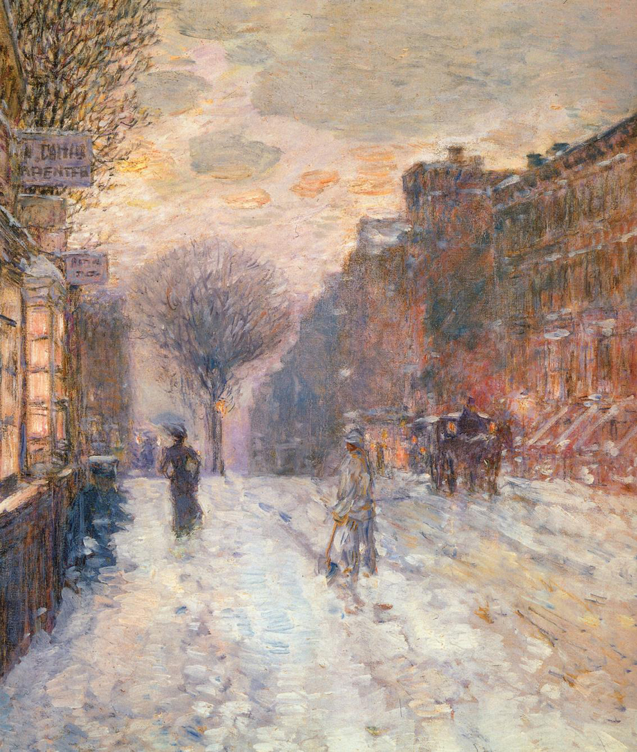 Early Evening after a Snowfall, 1890