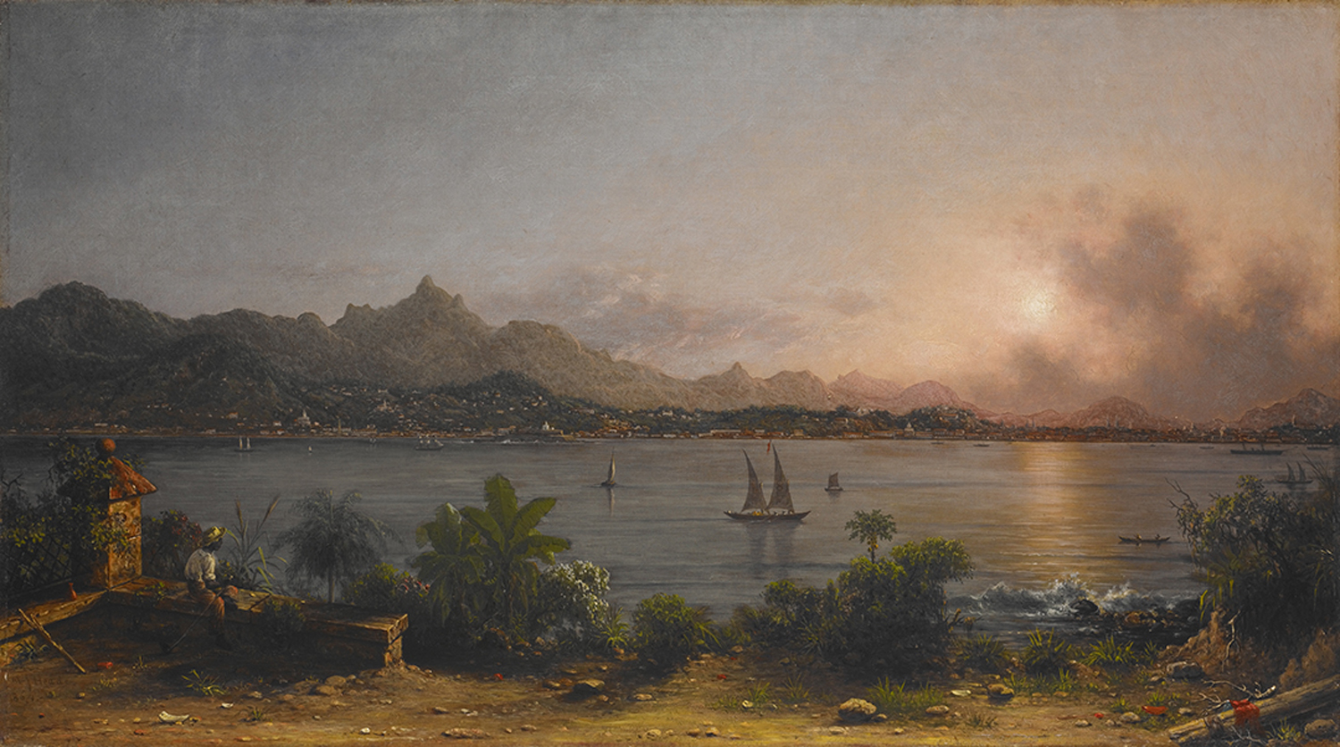 The Harbor in Rio de Janeiro, 1864