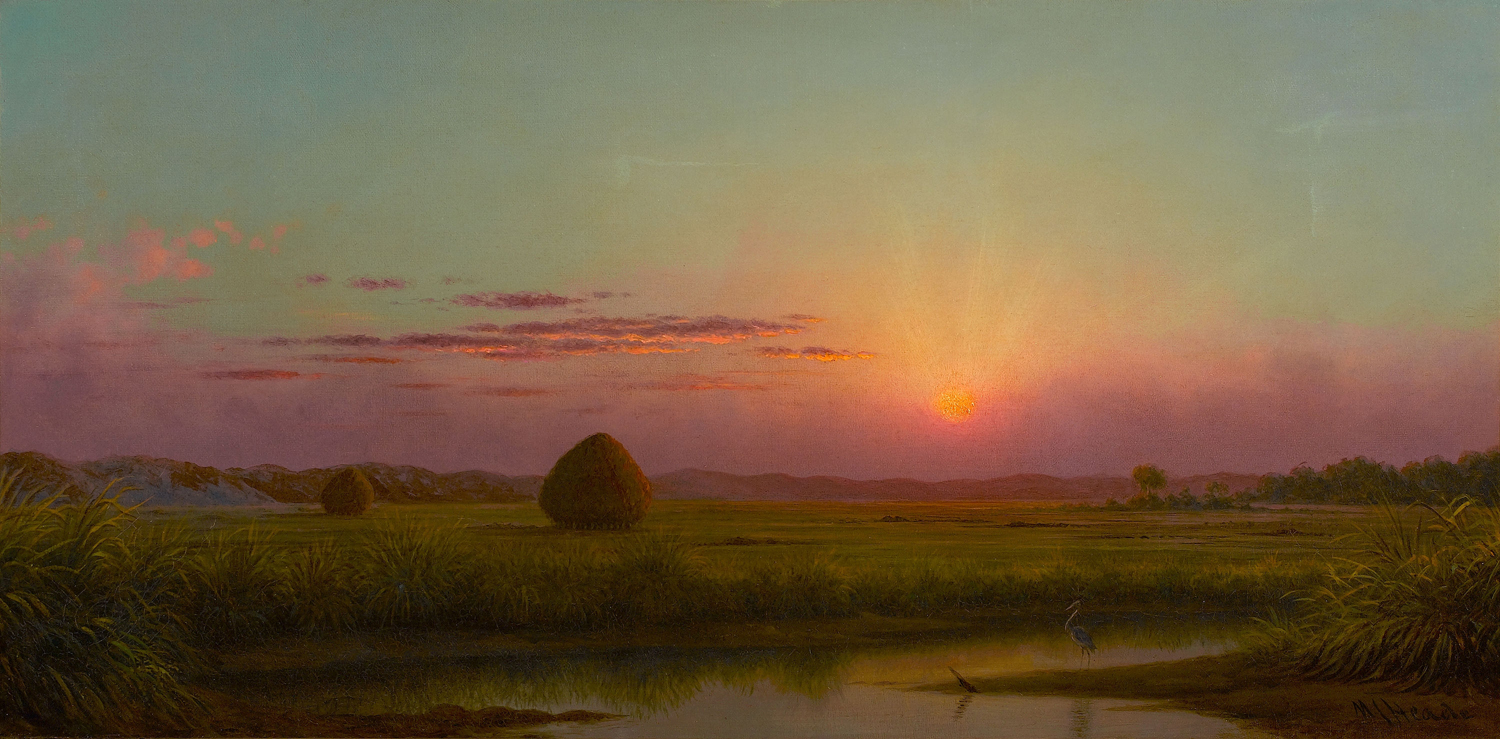 Sunset Over the Marsh, c. 1876-82