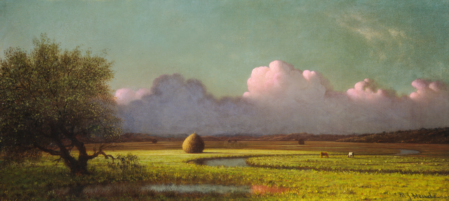 Sunlight and Shadow - The Newbury Marshes, c. 1871-75