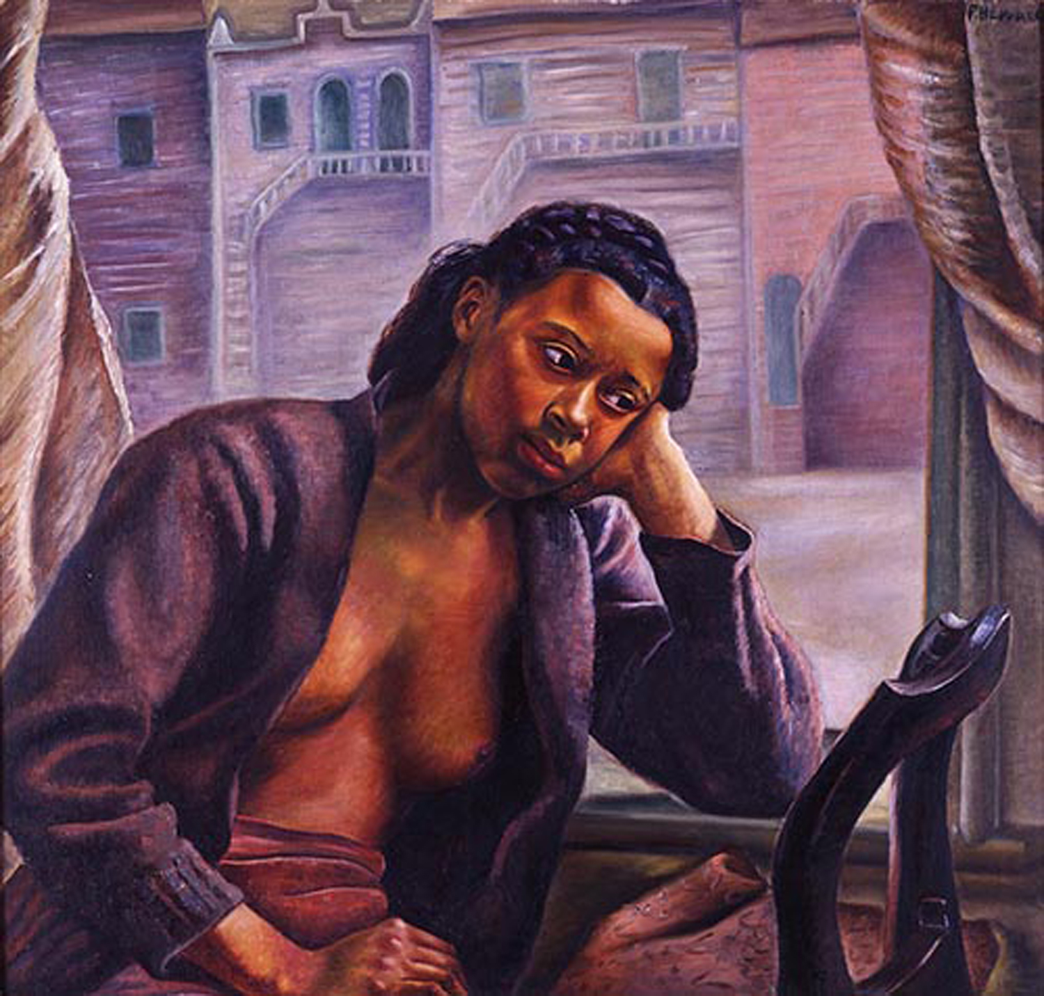 Girl in the Window, 20th century