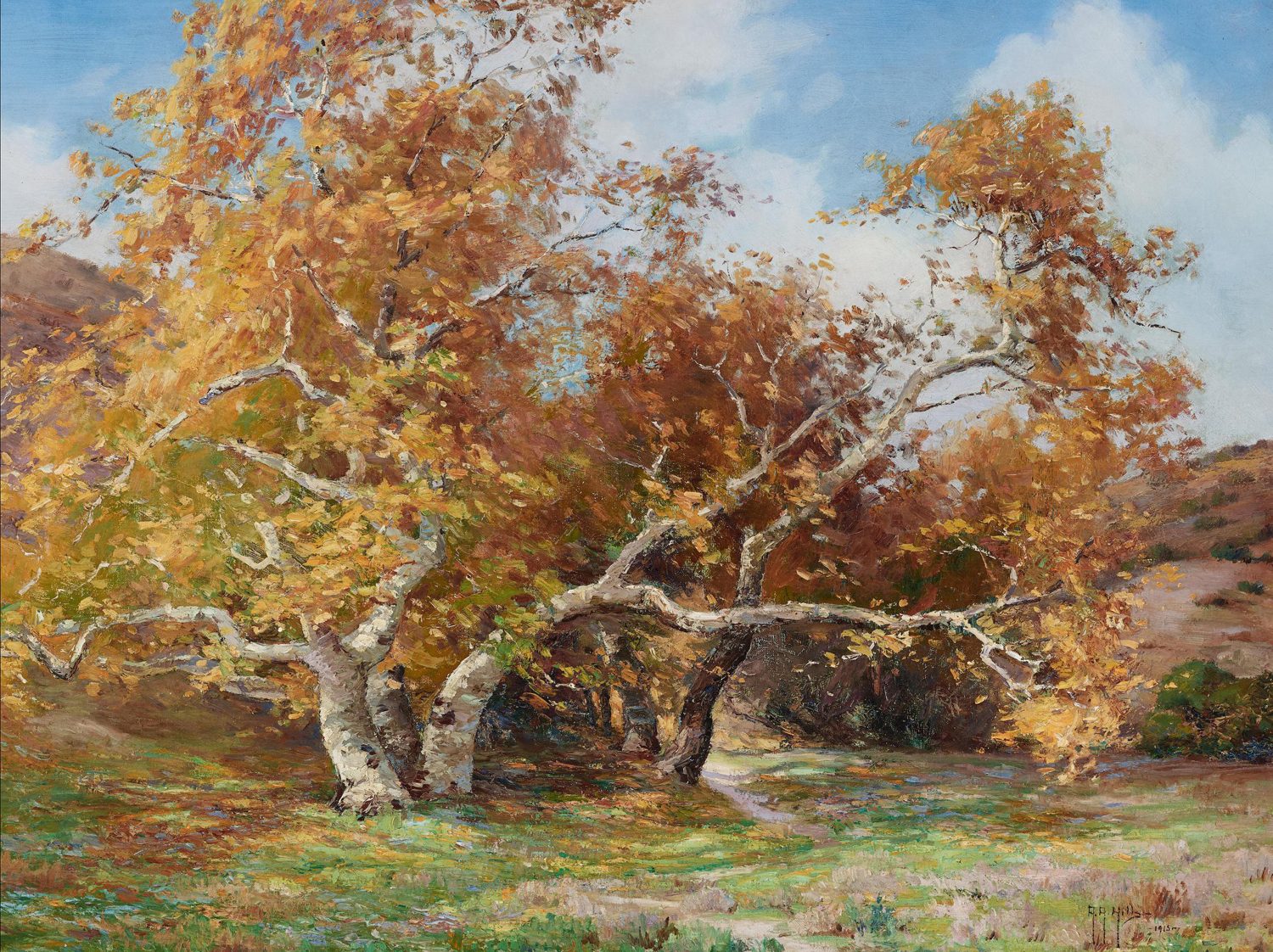 Hills in Laguna Canyon, 1915