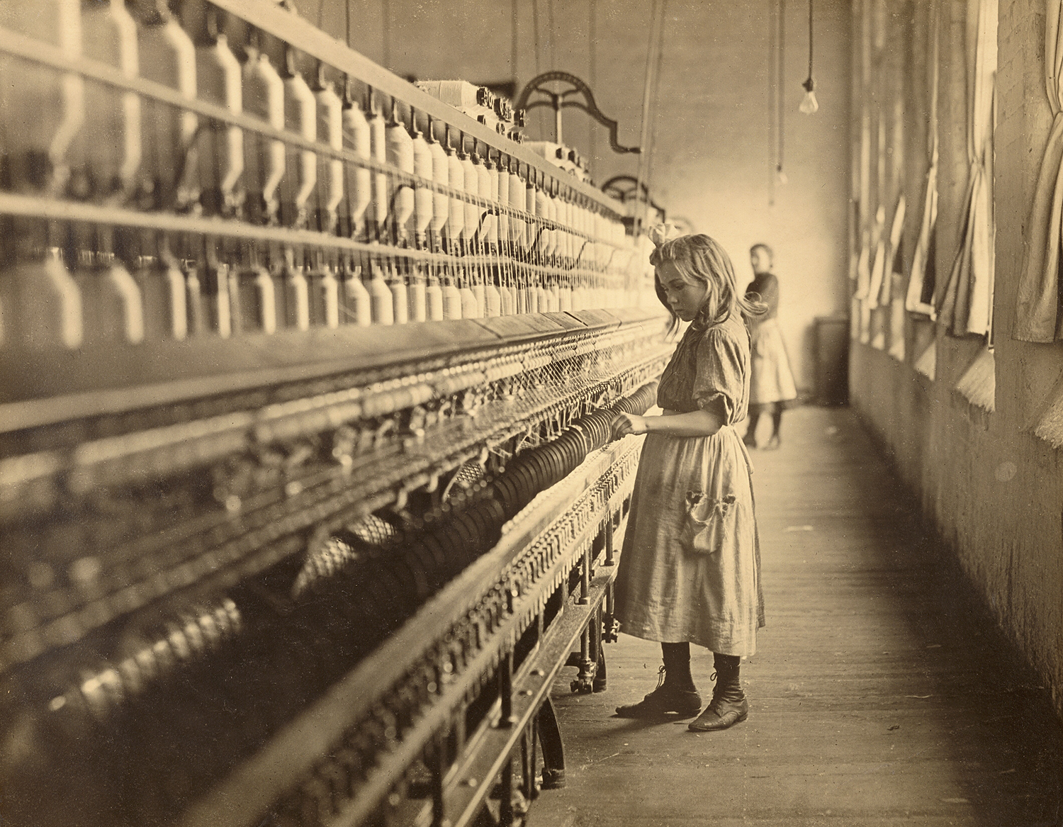 Sadie Pfeiffer, Spinner in Cotton Mill