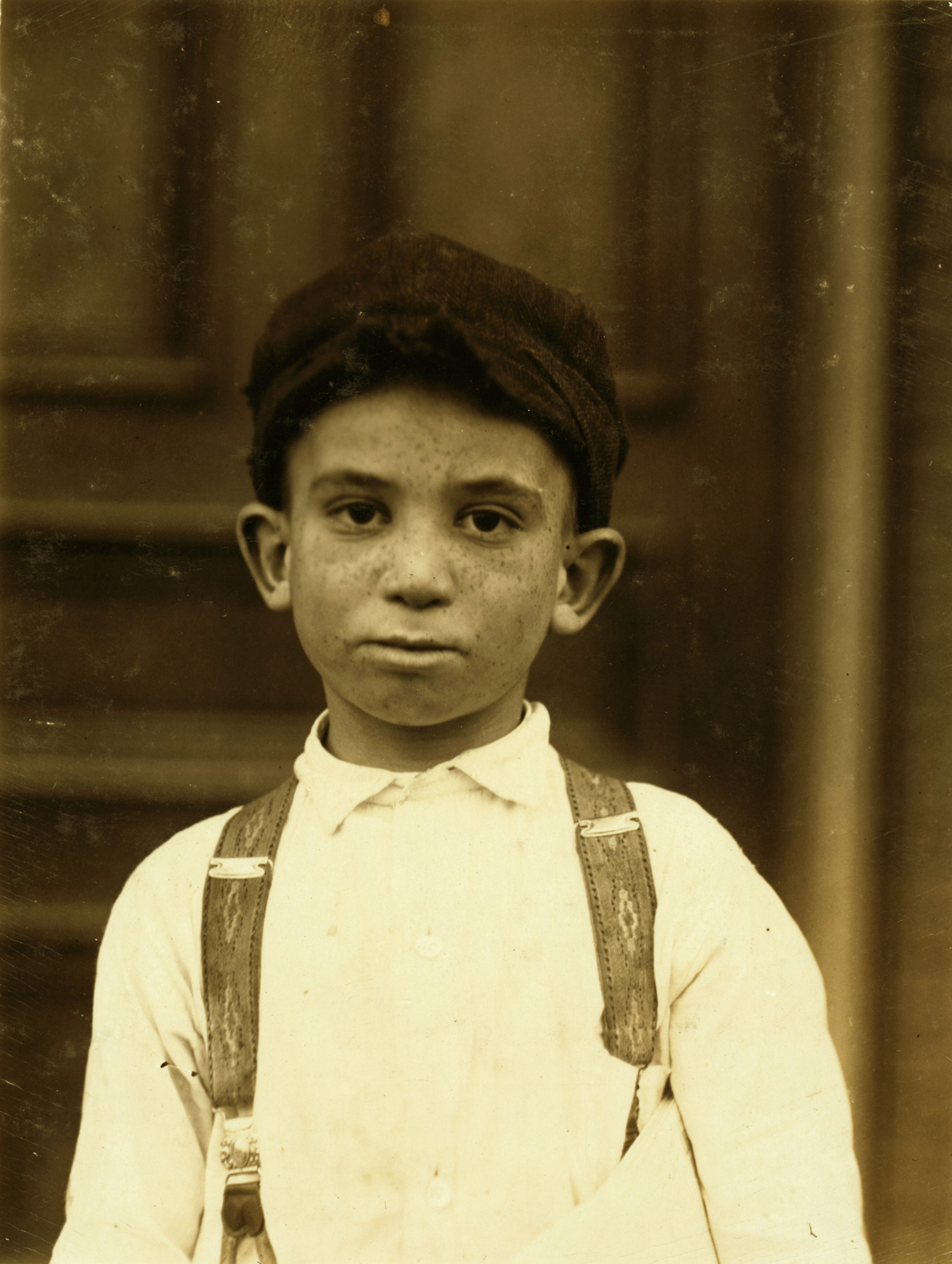 Young Newsie, St. Louis, 1910