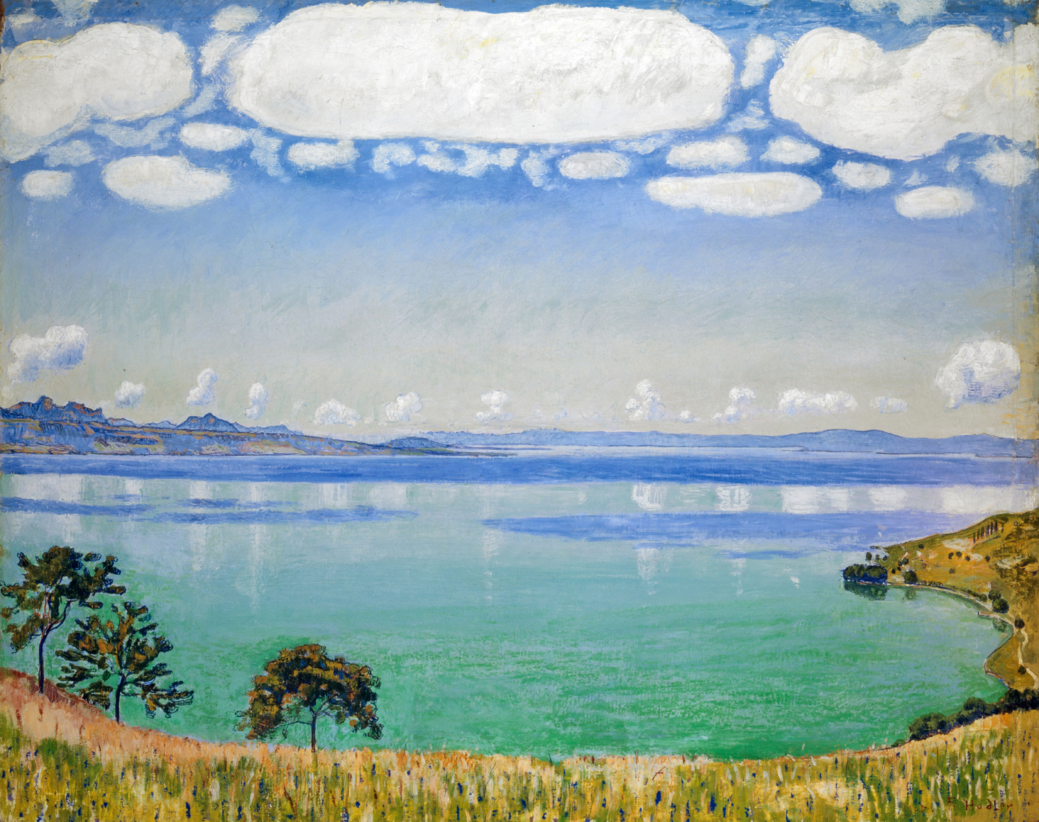 Lake Geneva as Seen from Chexbres, 1905