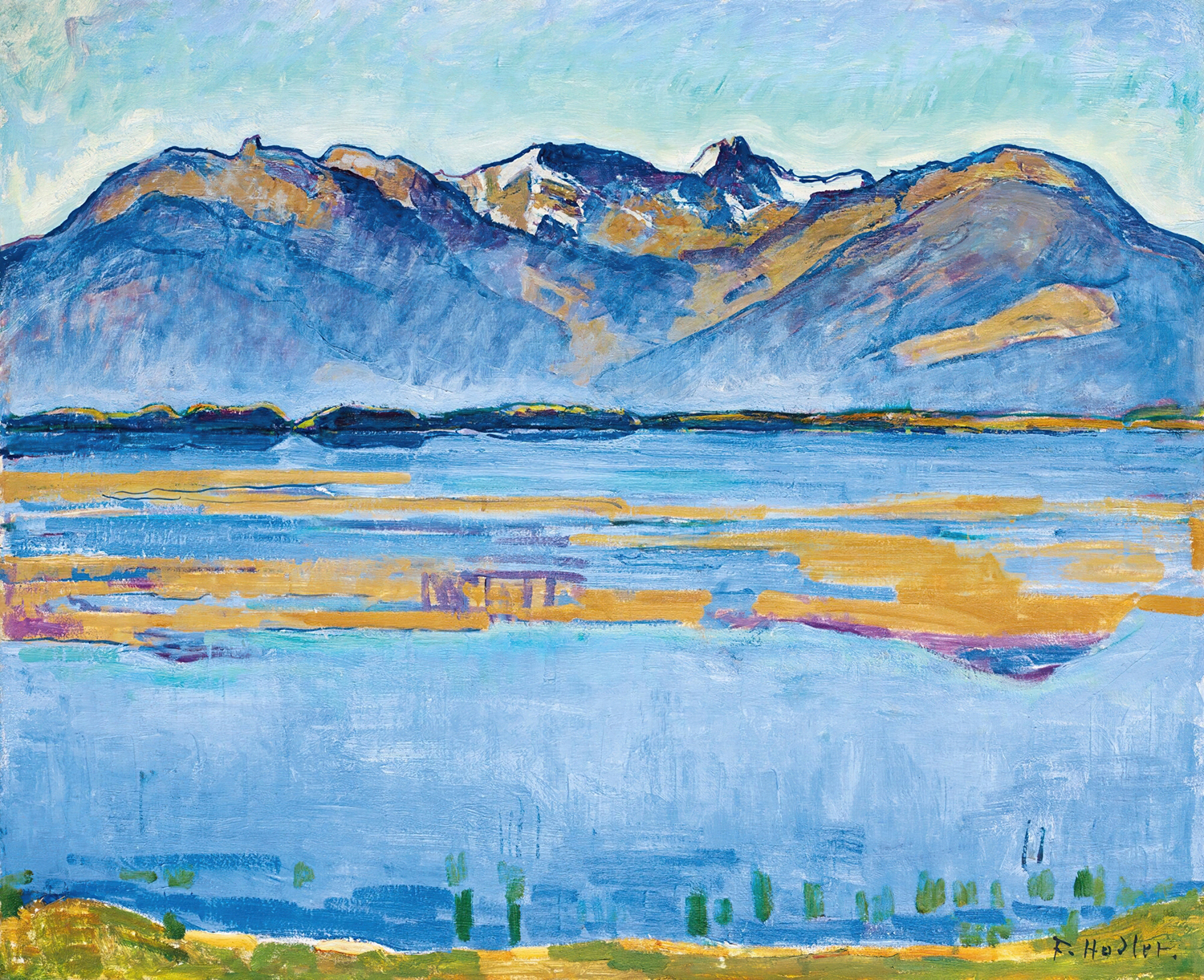 Montana Landscape with Becs de Bosson and Vallon De Rechy, 1915