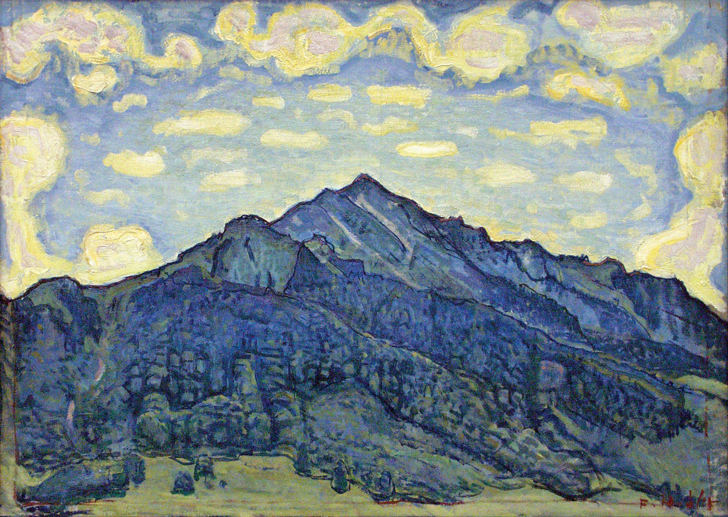 Landscape in the Swiss Alps