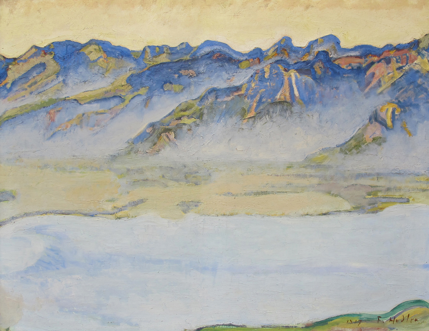 Rocky Mountains in the Savoyard Alps, 1917