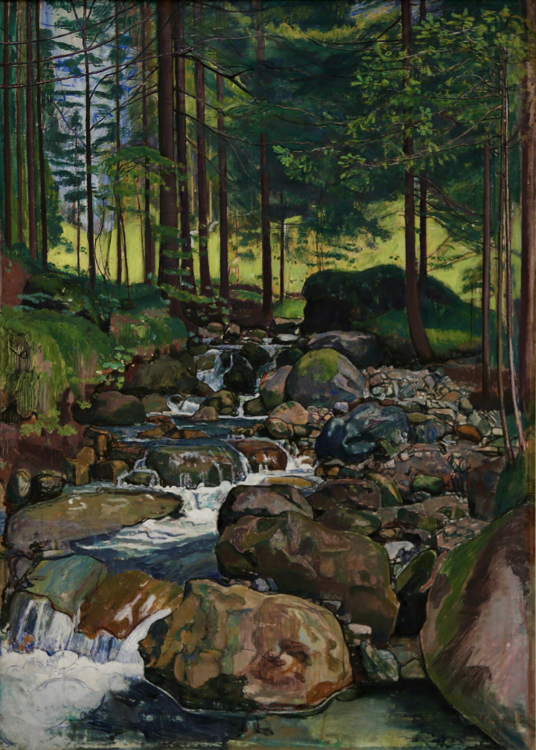 Mountain Creek in the Woods, 1902
