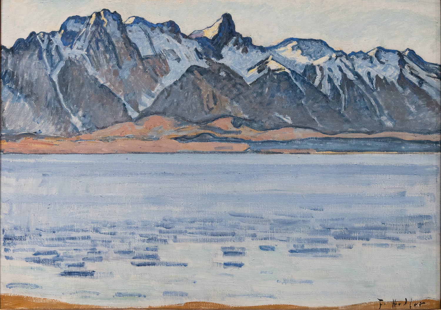 Lake Thun and the Stockholm Mountain Range, c. 1913