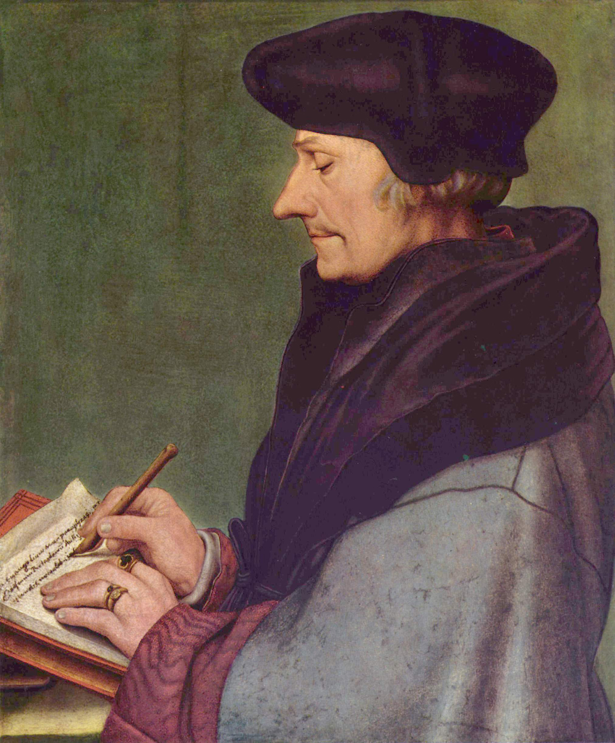 Portrait of Erasmus of Rotterdam, 1523