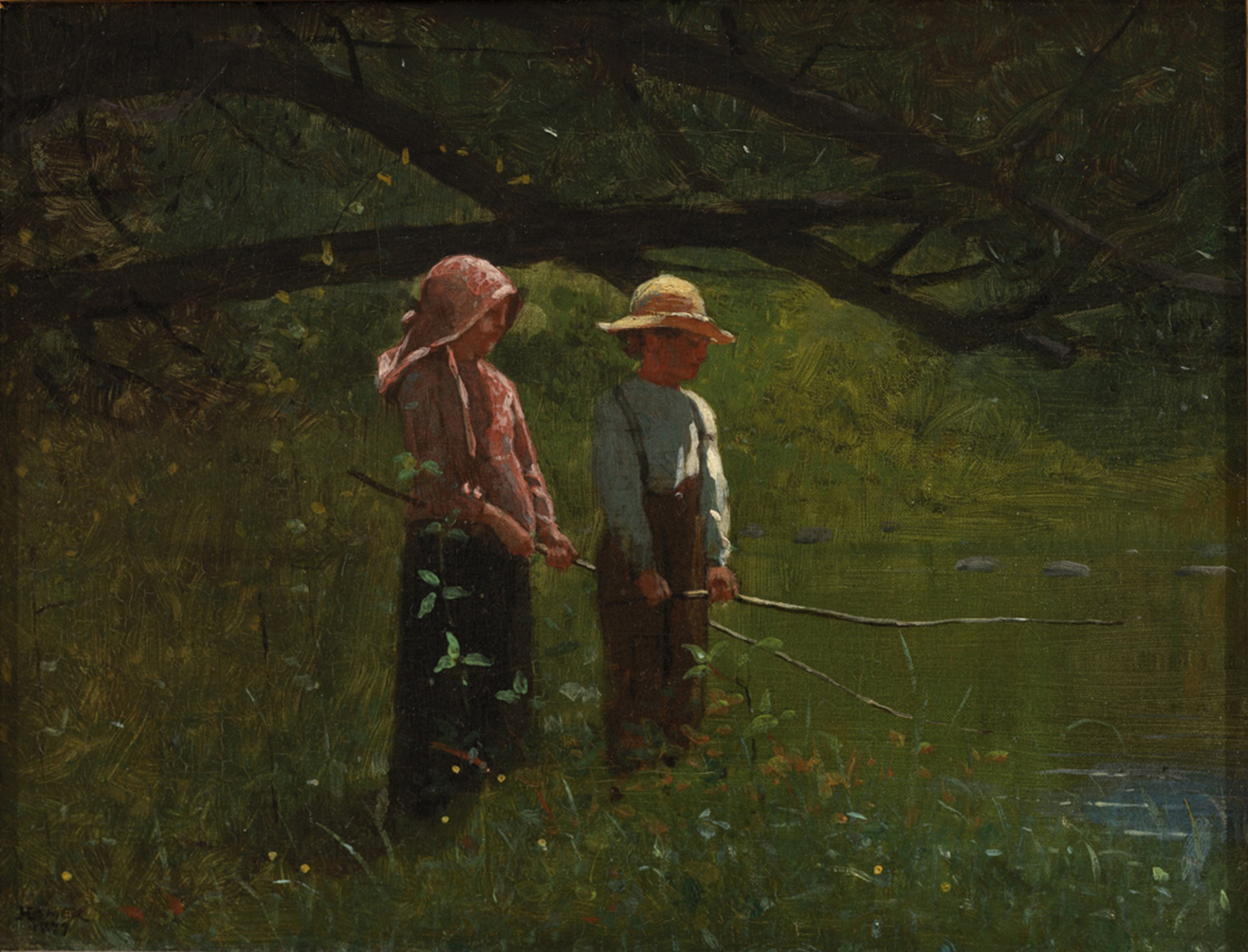 Fishing, 1879