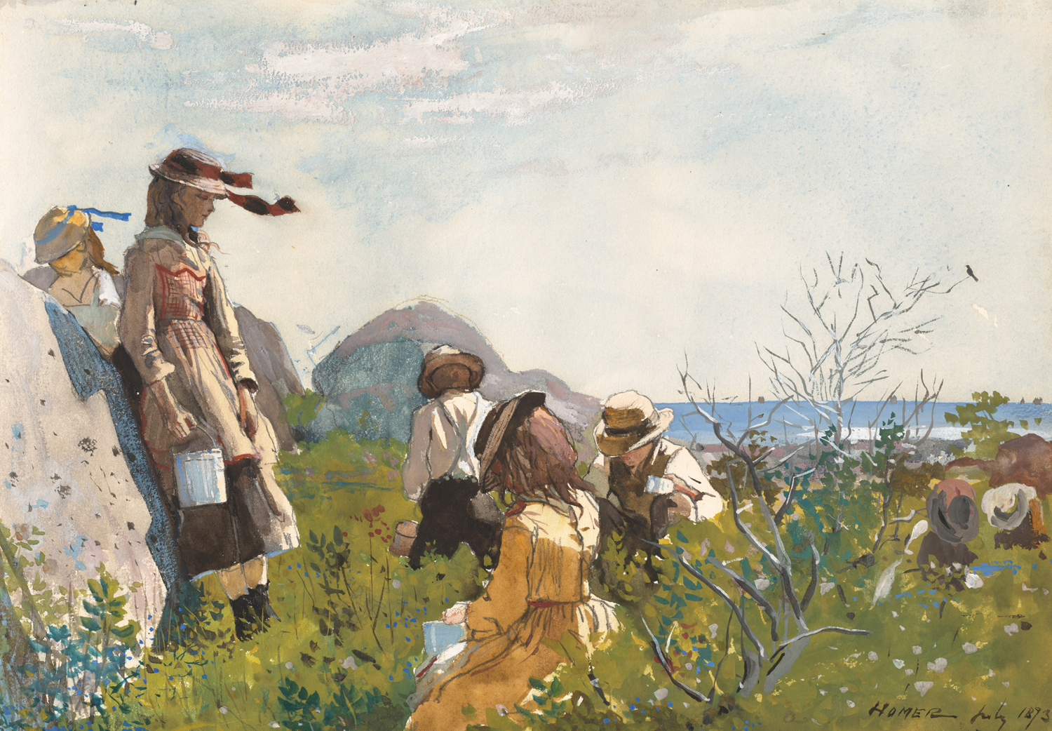 Berry Pickers, 1873