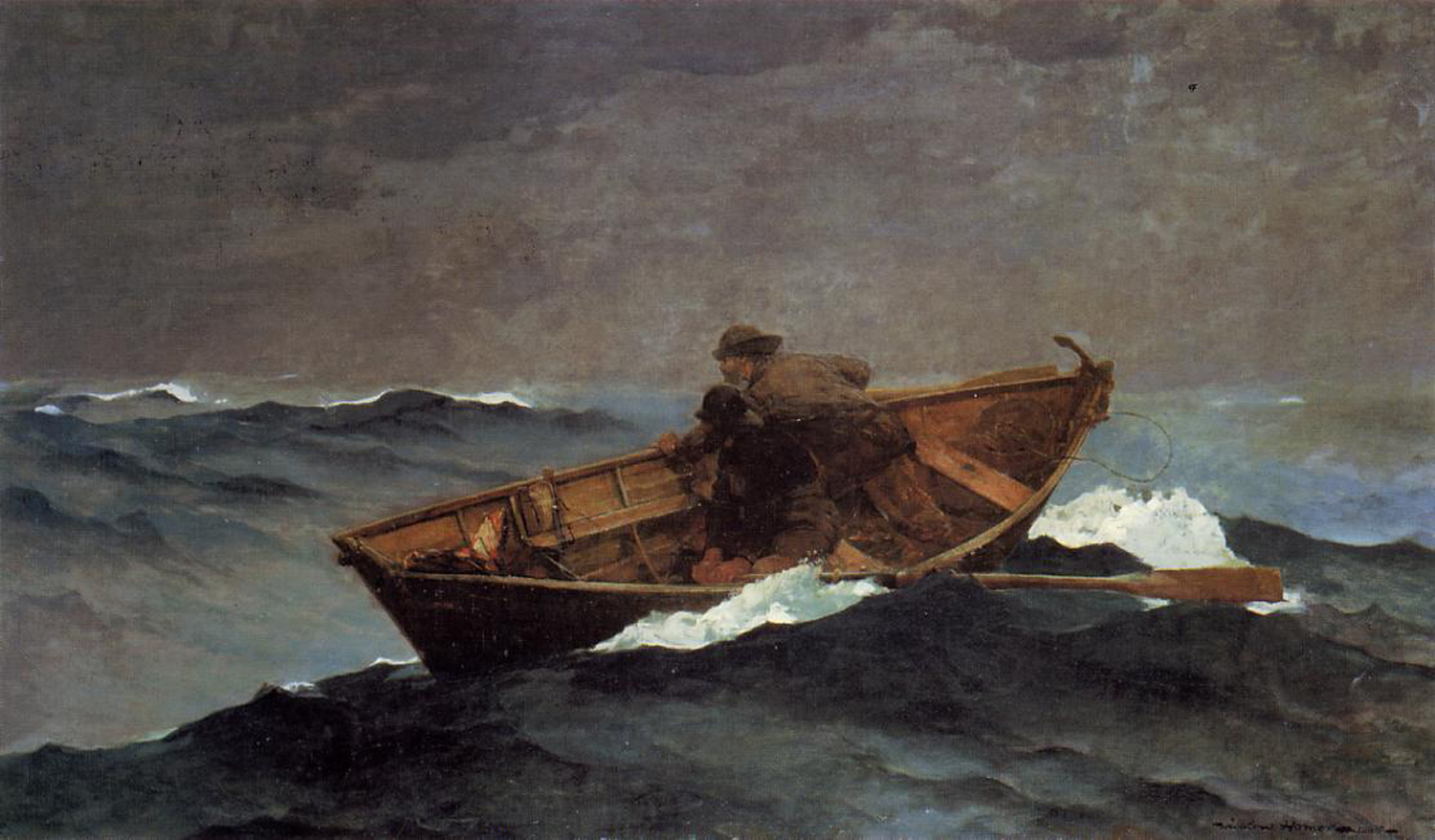 Lost on the Grand banks, 1885