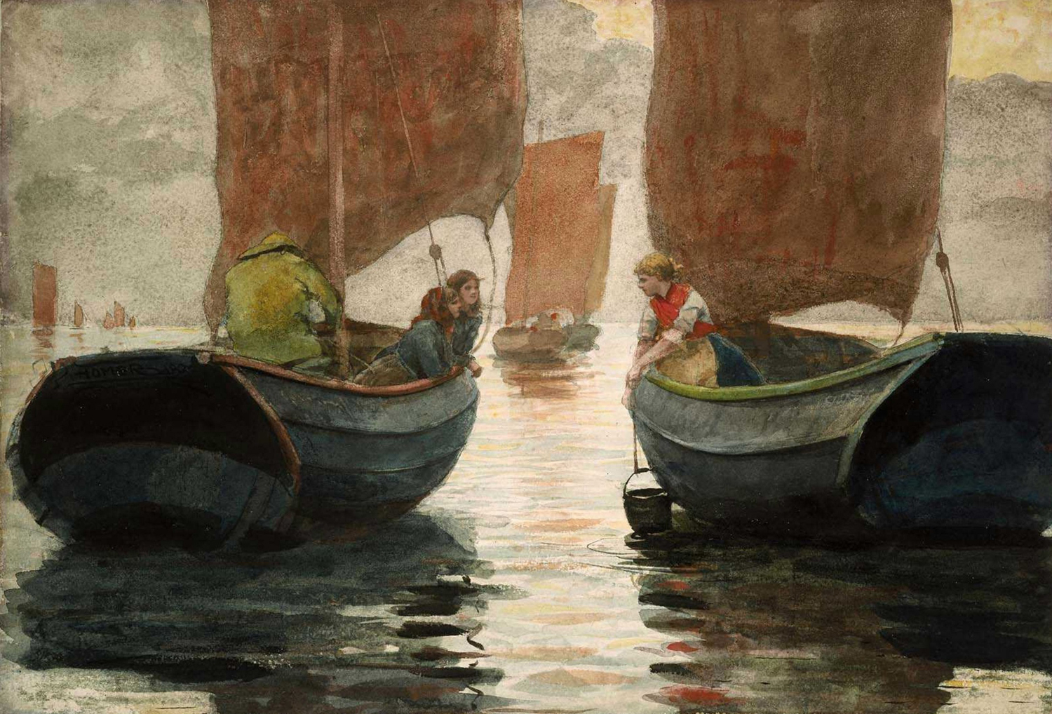 An Afterglow, 1883