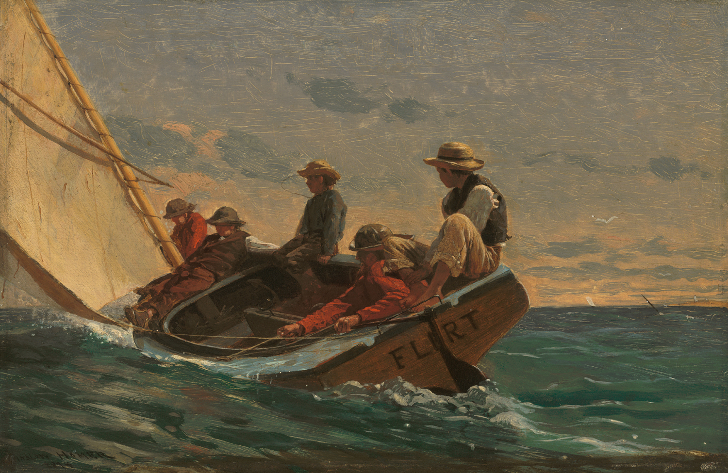The Flirt, 1874