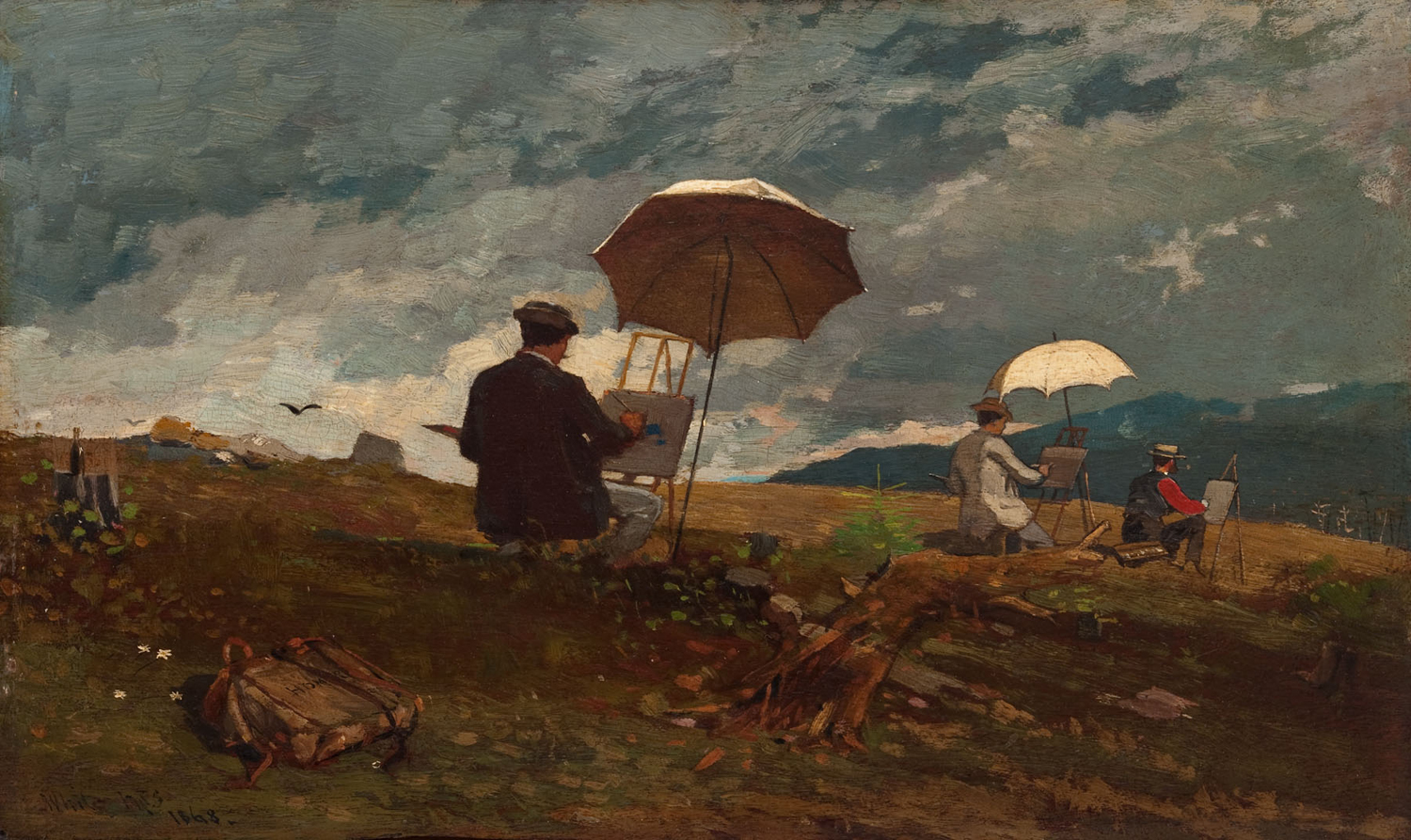 Artists Sketching in the White Mountains, 1868